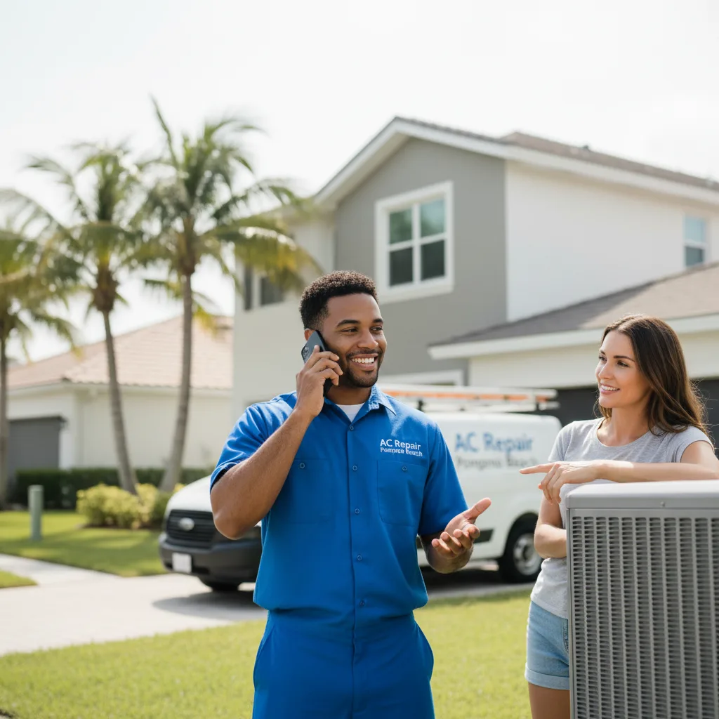 AC Repair Pompano Beach customer support in Solsberry